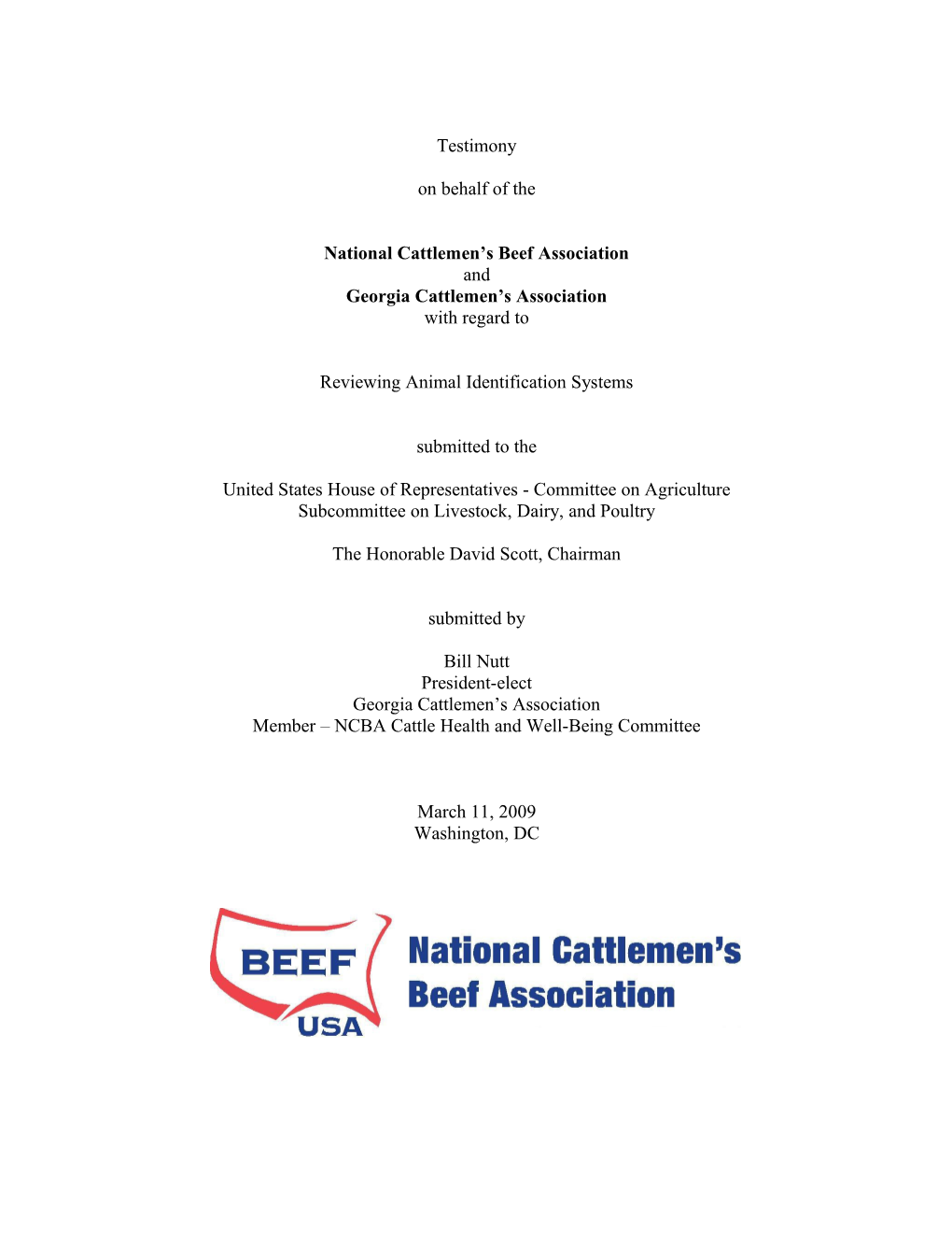 National Cattlemen S Beef Association