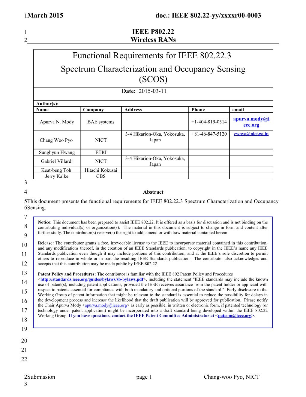 Doc.: IEEE 802.22-Yy/Xxxxr0 s2