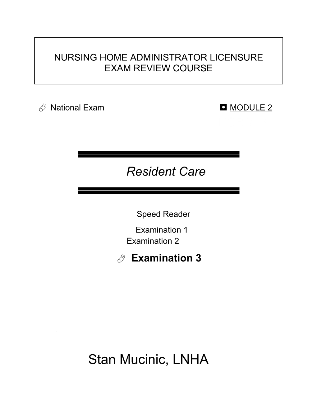 National Exam MODULE 2