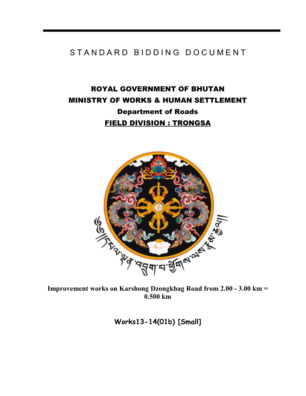 Standard Bidding Documents s3