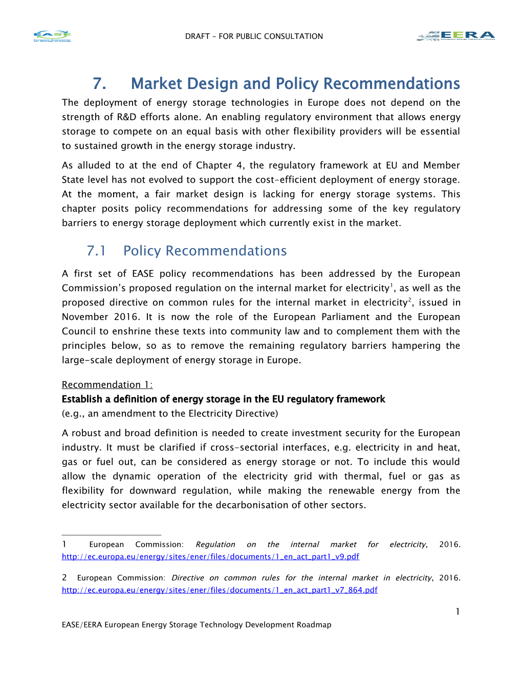 7. Market Design and Policy Recommendations