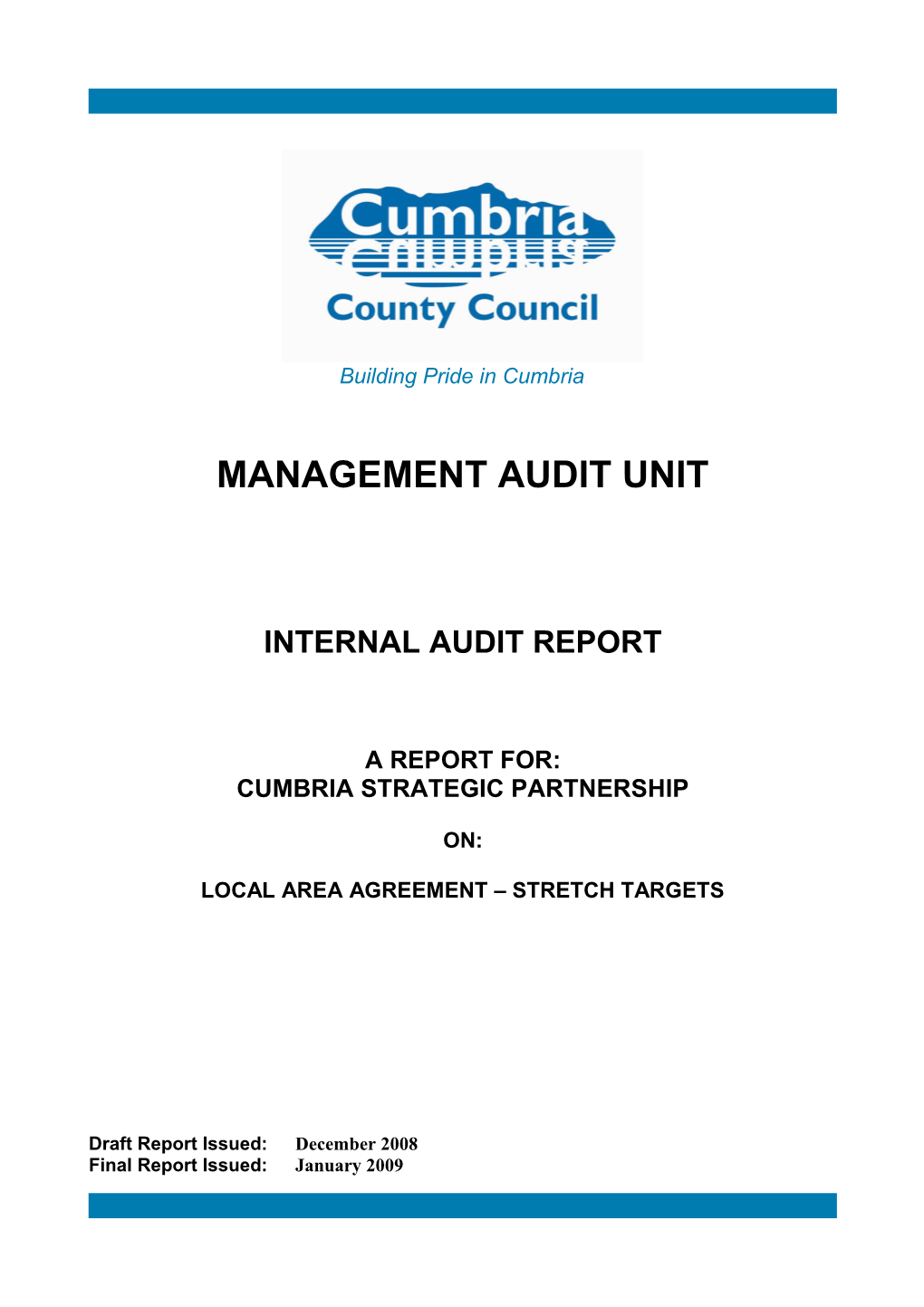 Management Audit Unit