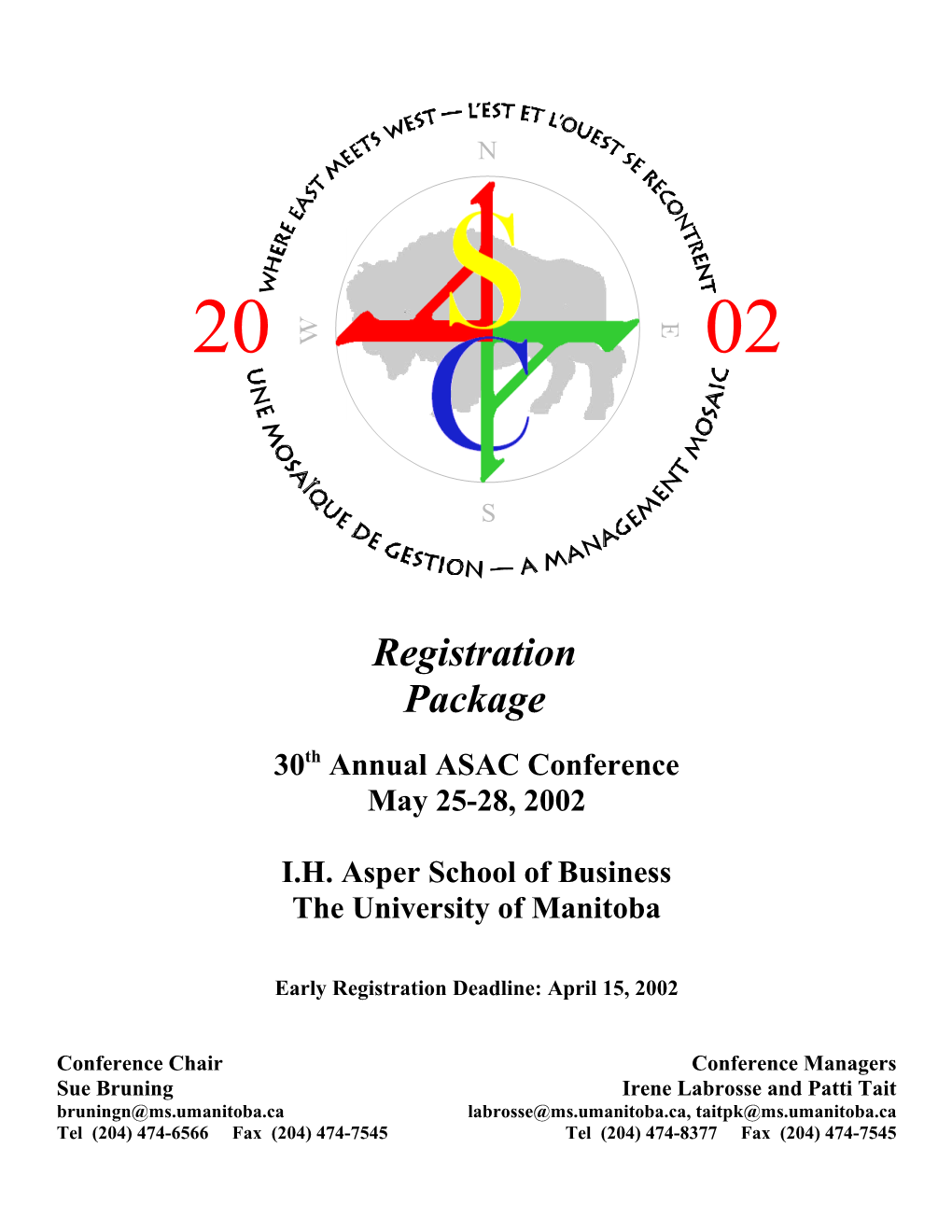 30Th Annual ASAC Conference