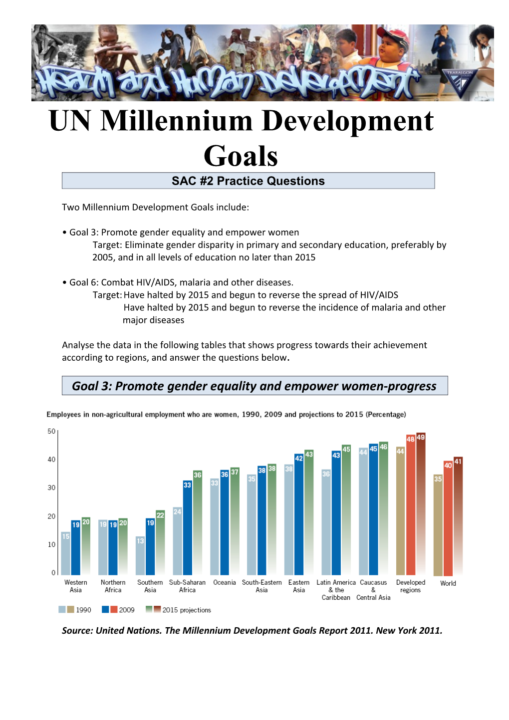 UN Millennium Development Goals