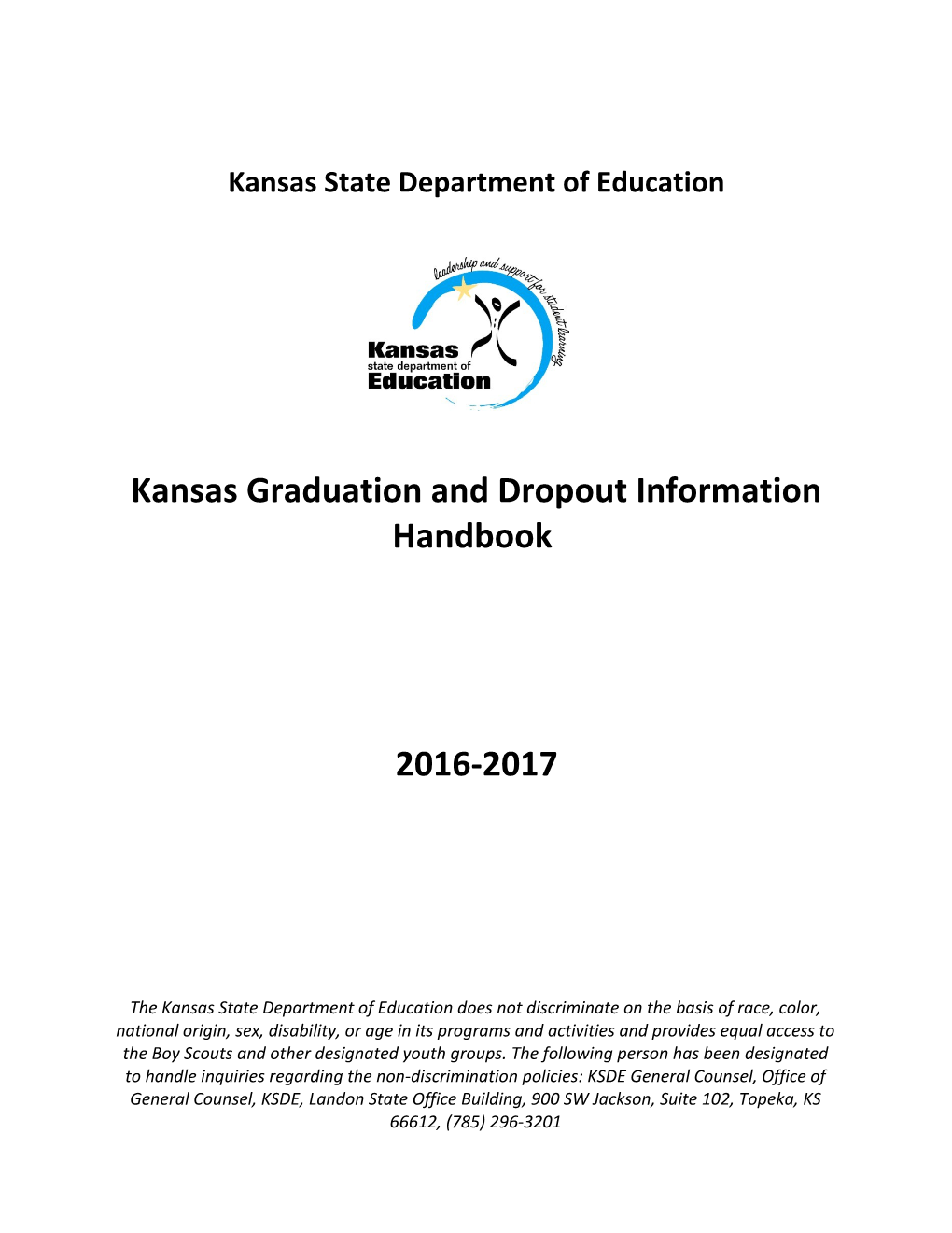 Kansas State Department of Education s1