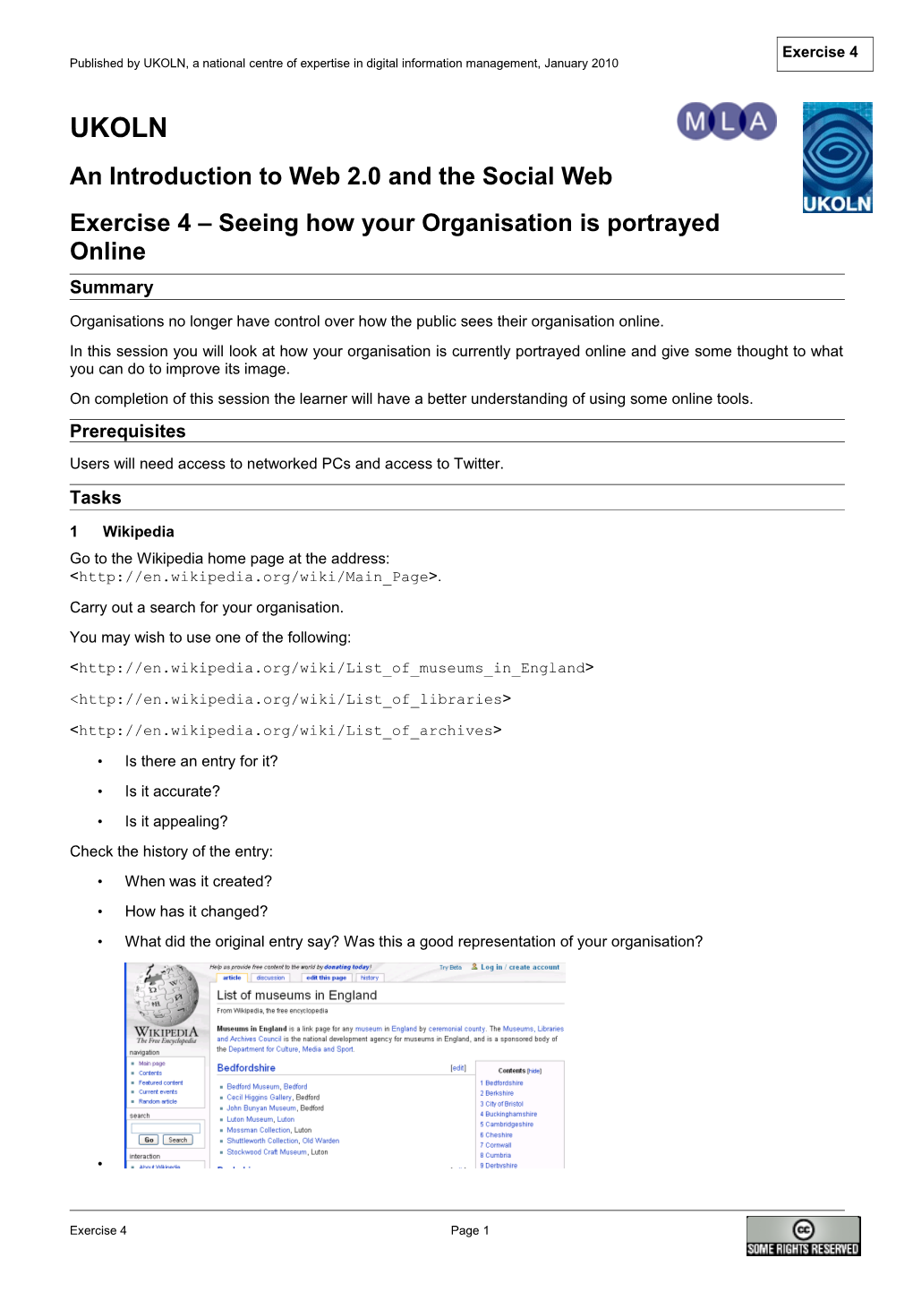 Exercise 4 - Seeing How Your Organisation Looks Online