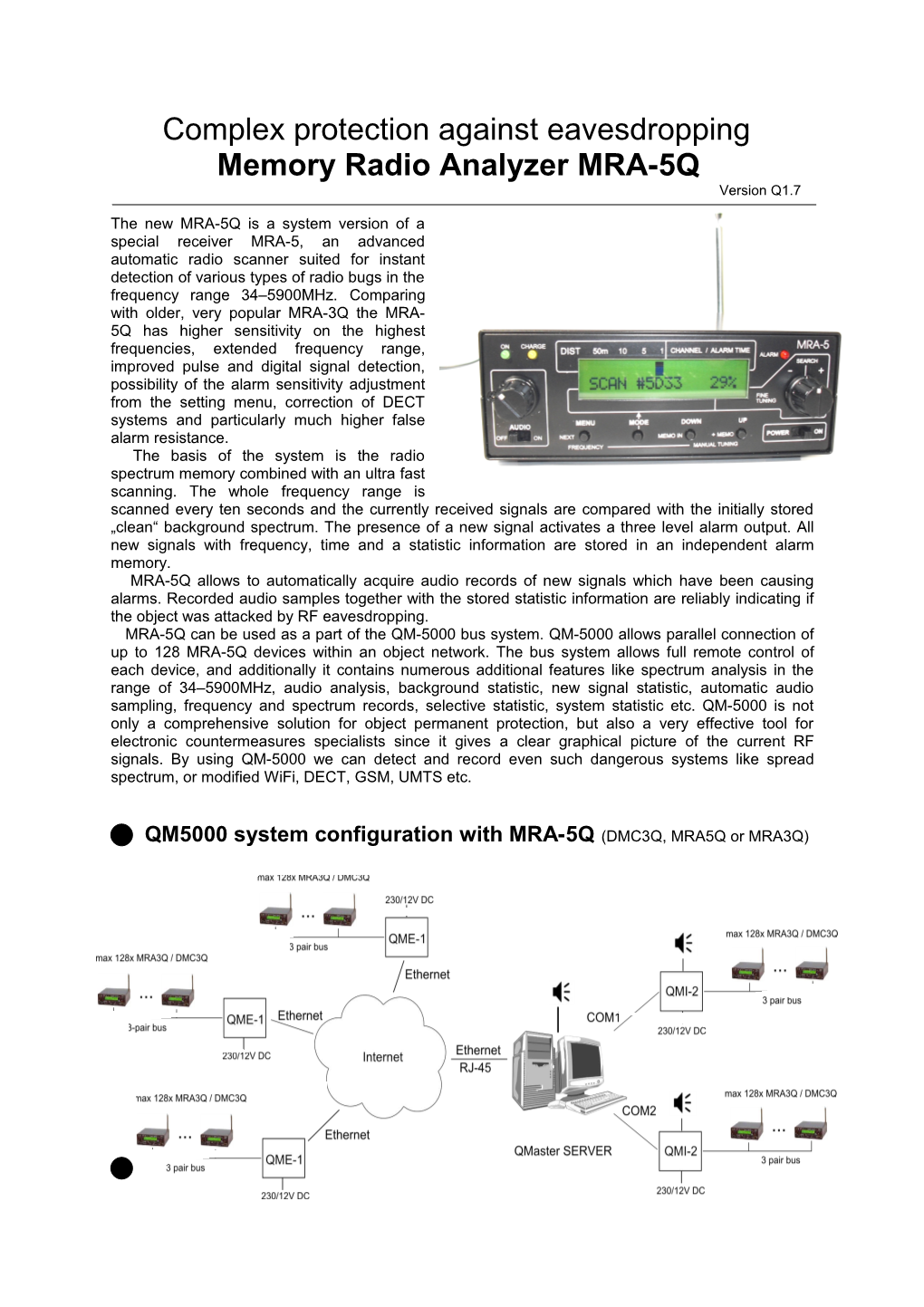 Complex Protection Against Eavesdropping