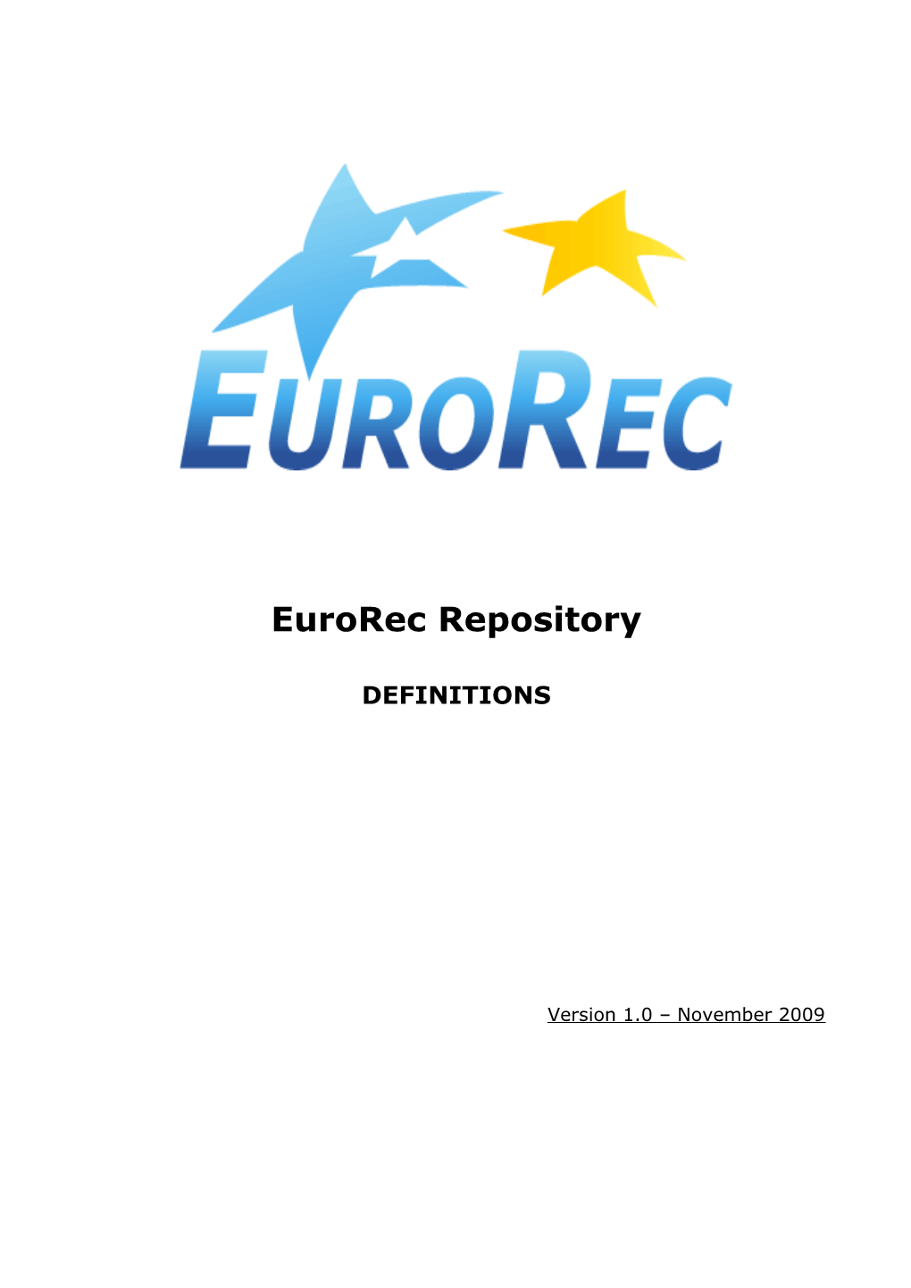 Eurorec Repository