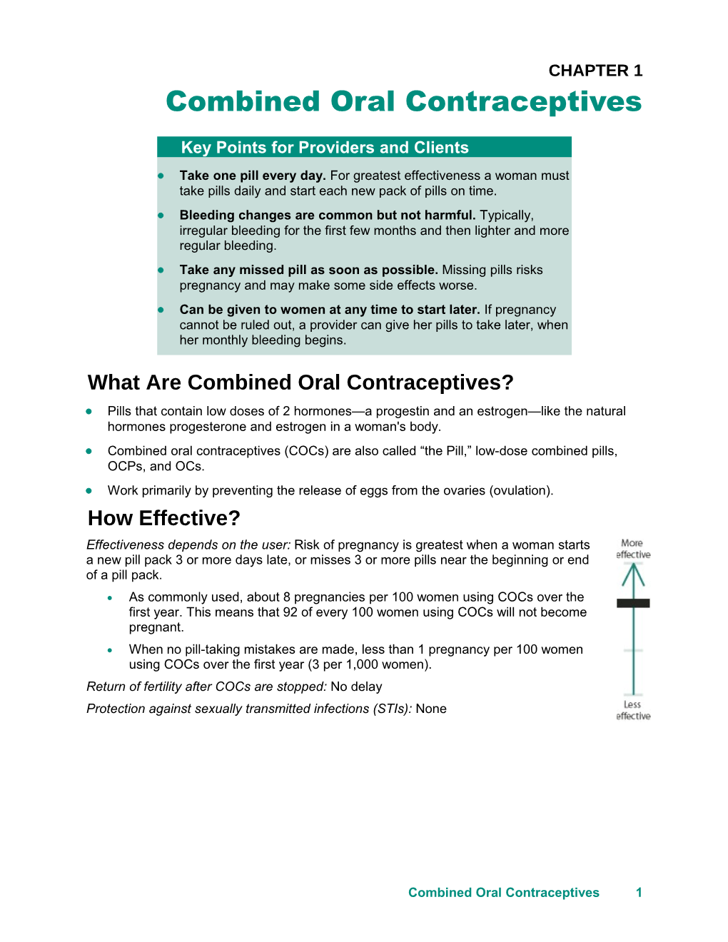 What Are Combined Oral Contraceptives?