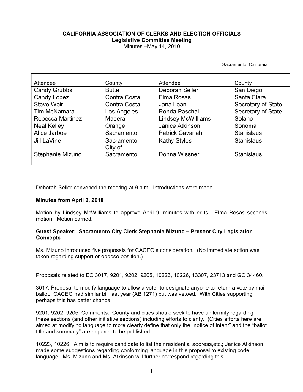 California Association of Clerks and Election Officials s3