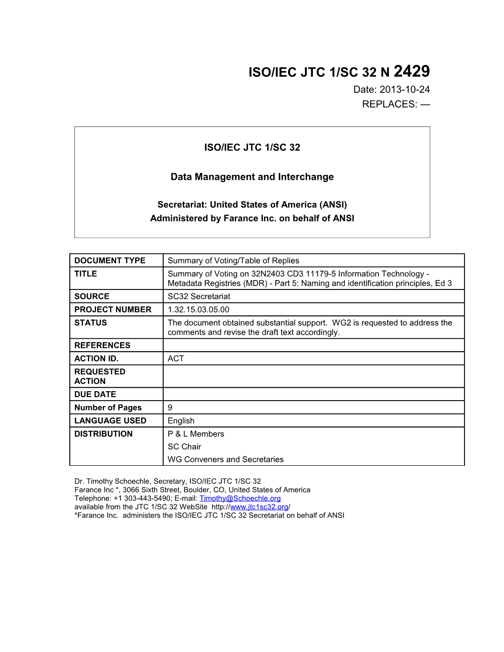 Data Management and Interchange s3