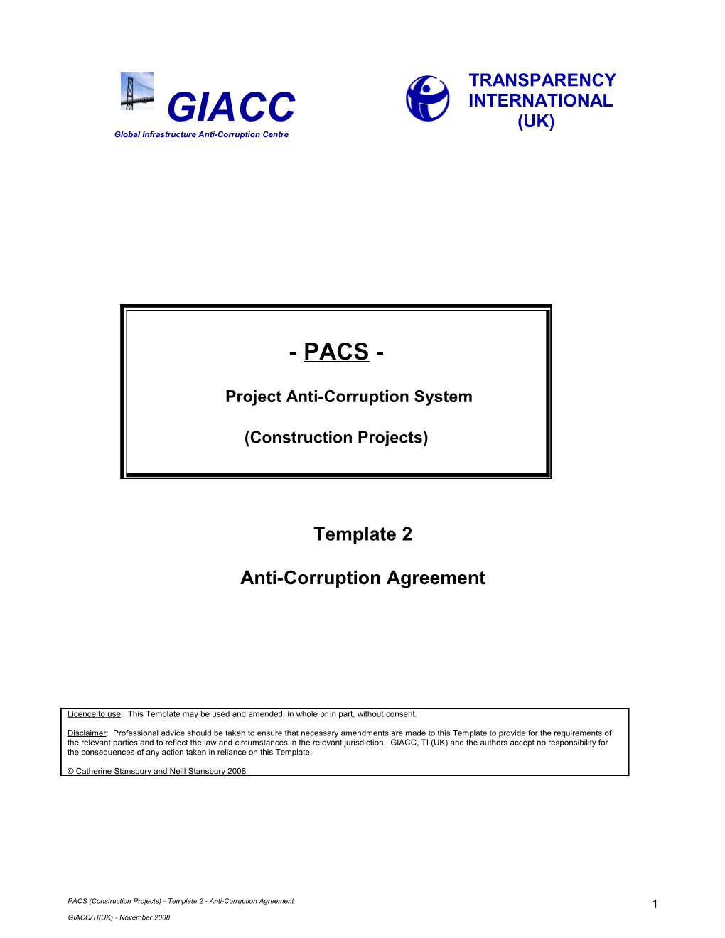 Project Anti-Corruption System