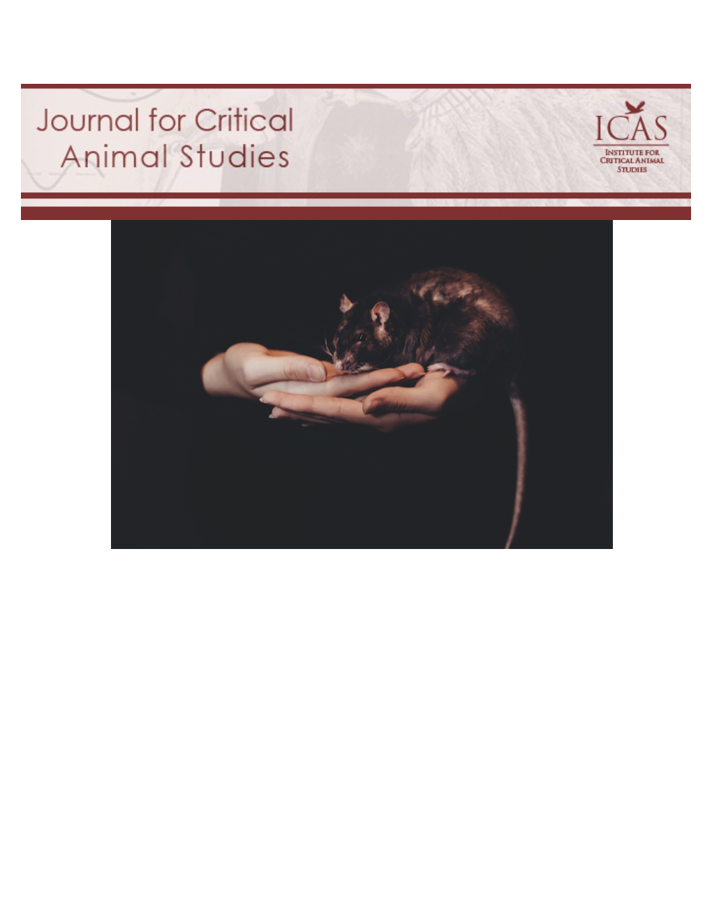 Journal for Critical Animal Studiesissn: 1948-352X