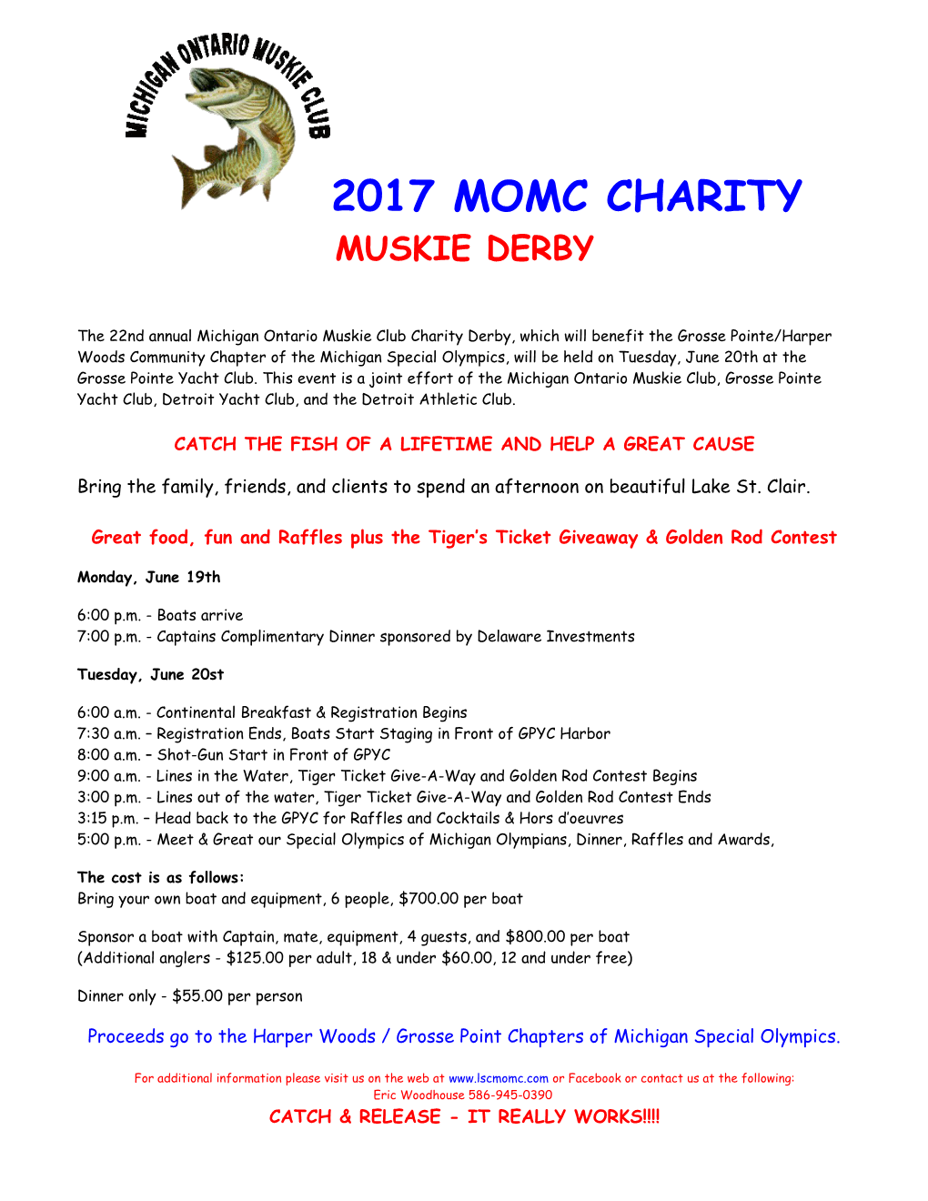 Catch the Fish of a Lifetime and Help a Great Cause