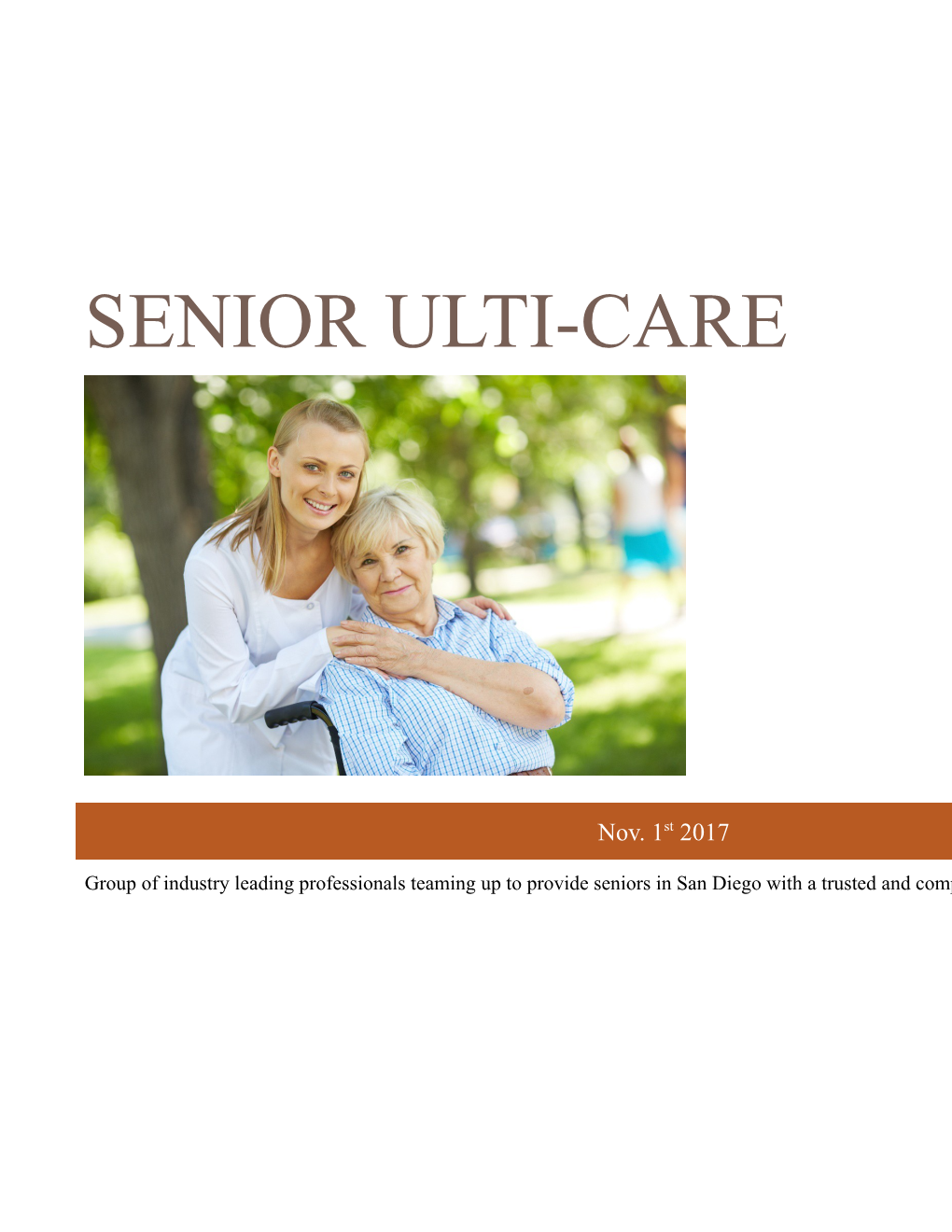 Senior Ulti-Care