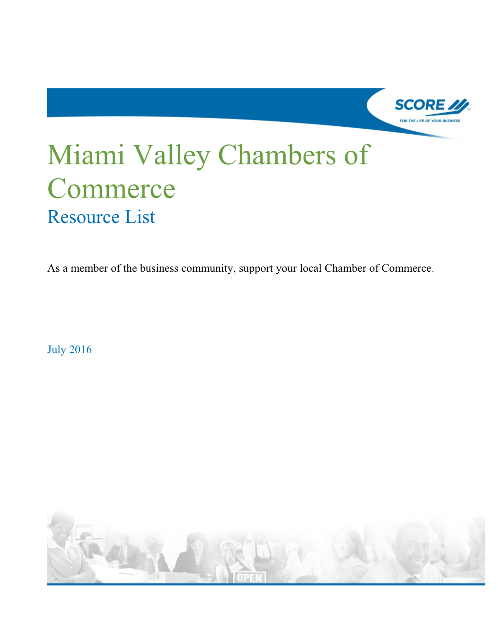 Miami Valley Chambers of Commerce