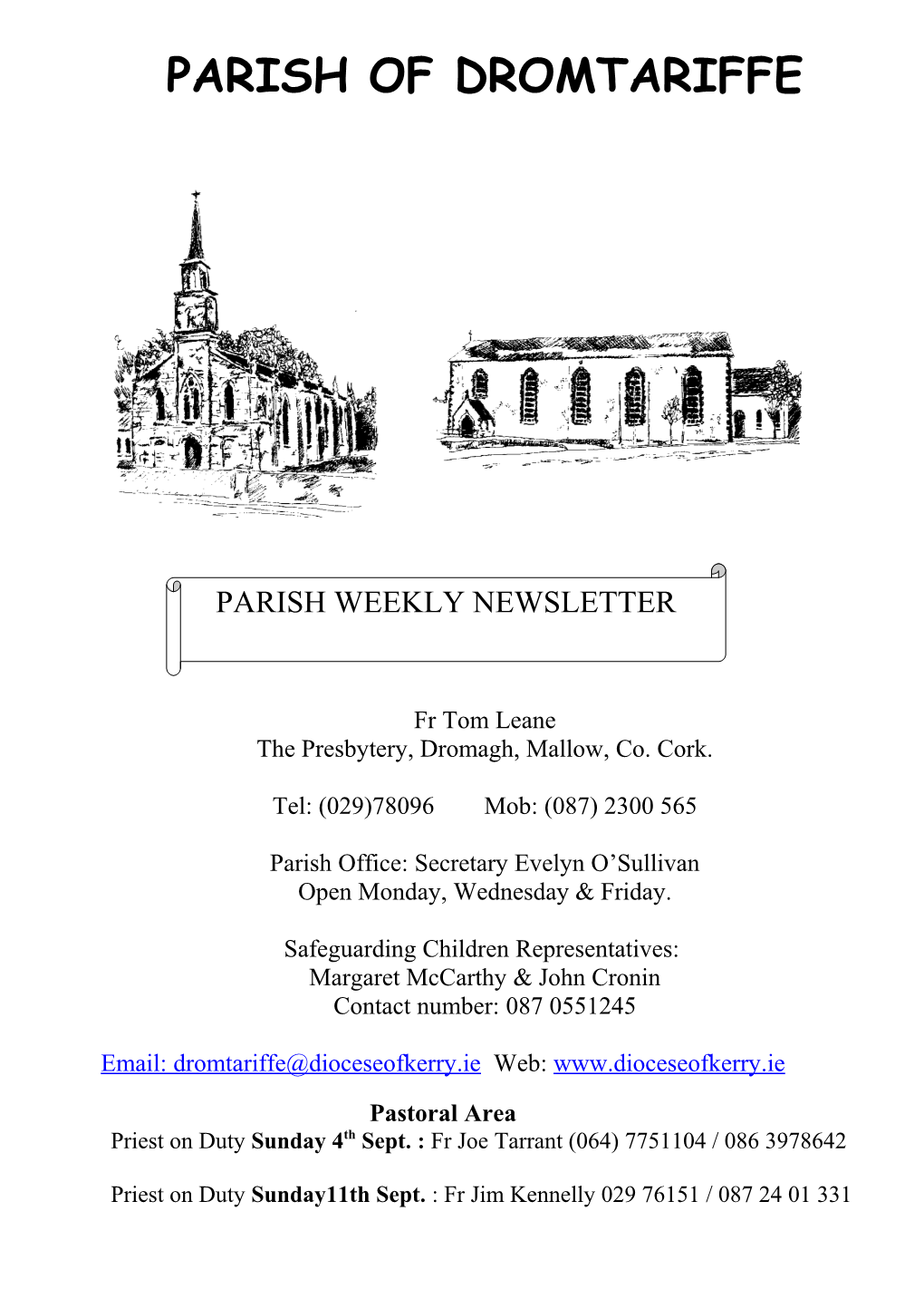 The Presbytery, Dromagh, Mallow, Co. Cork