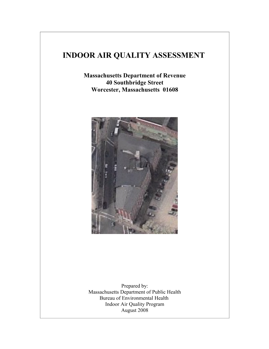 Indoor Air Quality Assessment s6