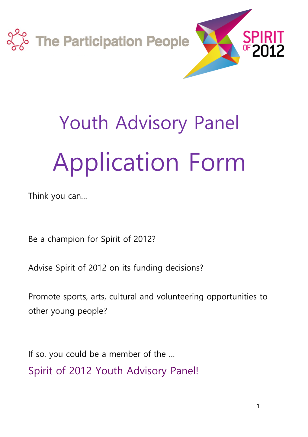 Youth Advisory Panel