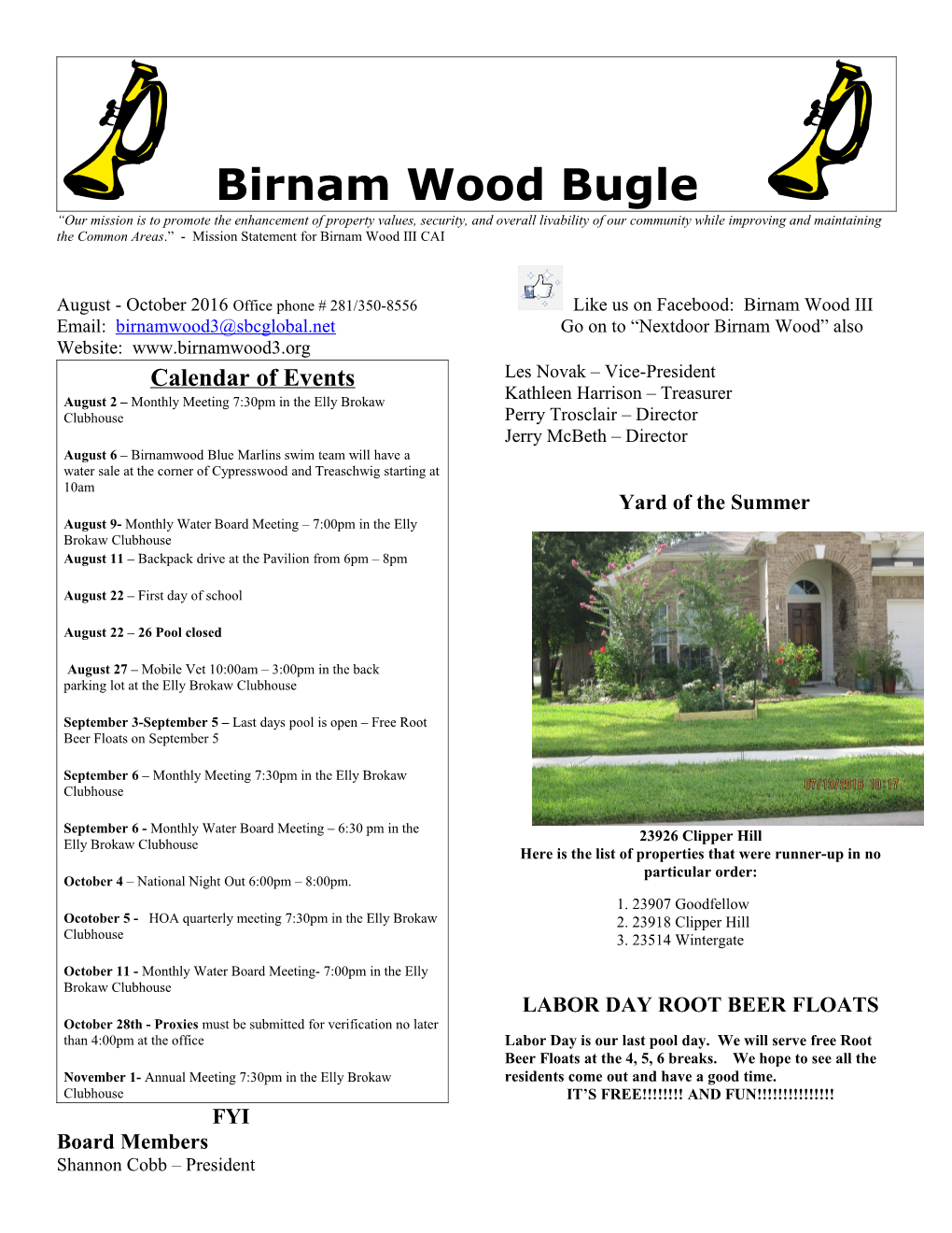 Email: Go on to Nextdoor Birnam Wood Also