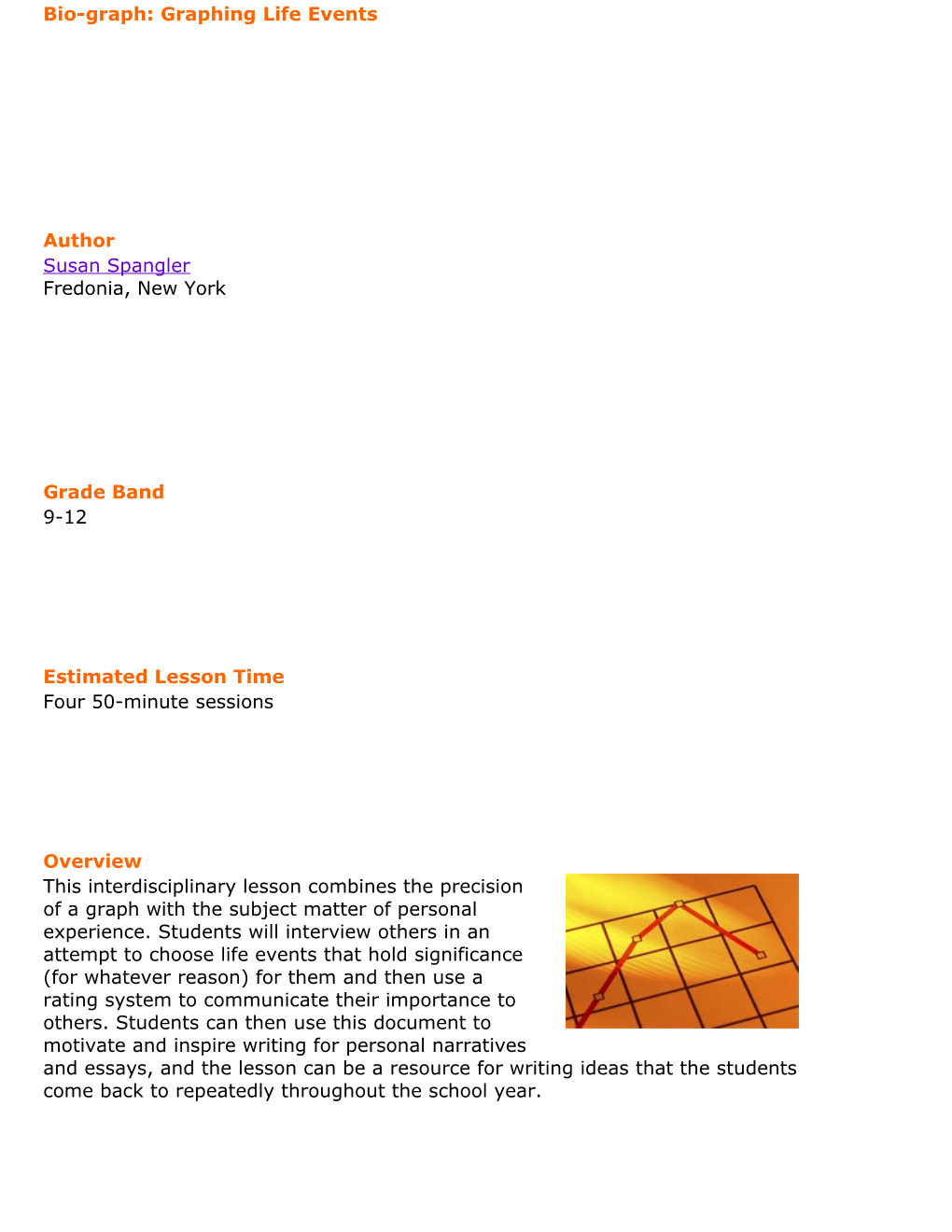 Bio-Graph: Graphing Life Events