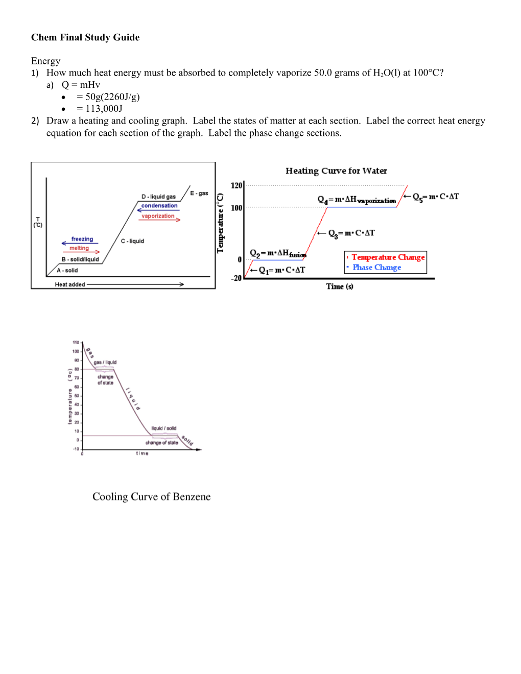 Chem Final Study Guide