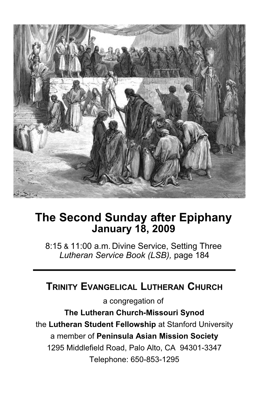 The Second Sunday After Epiphany