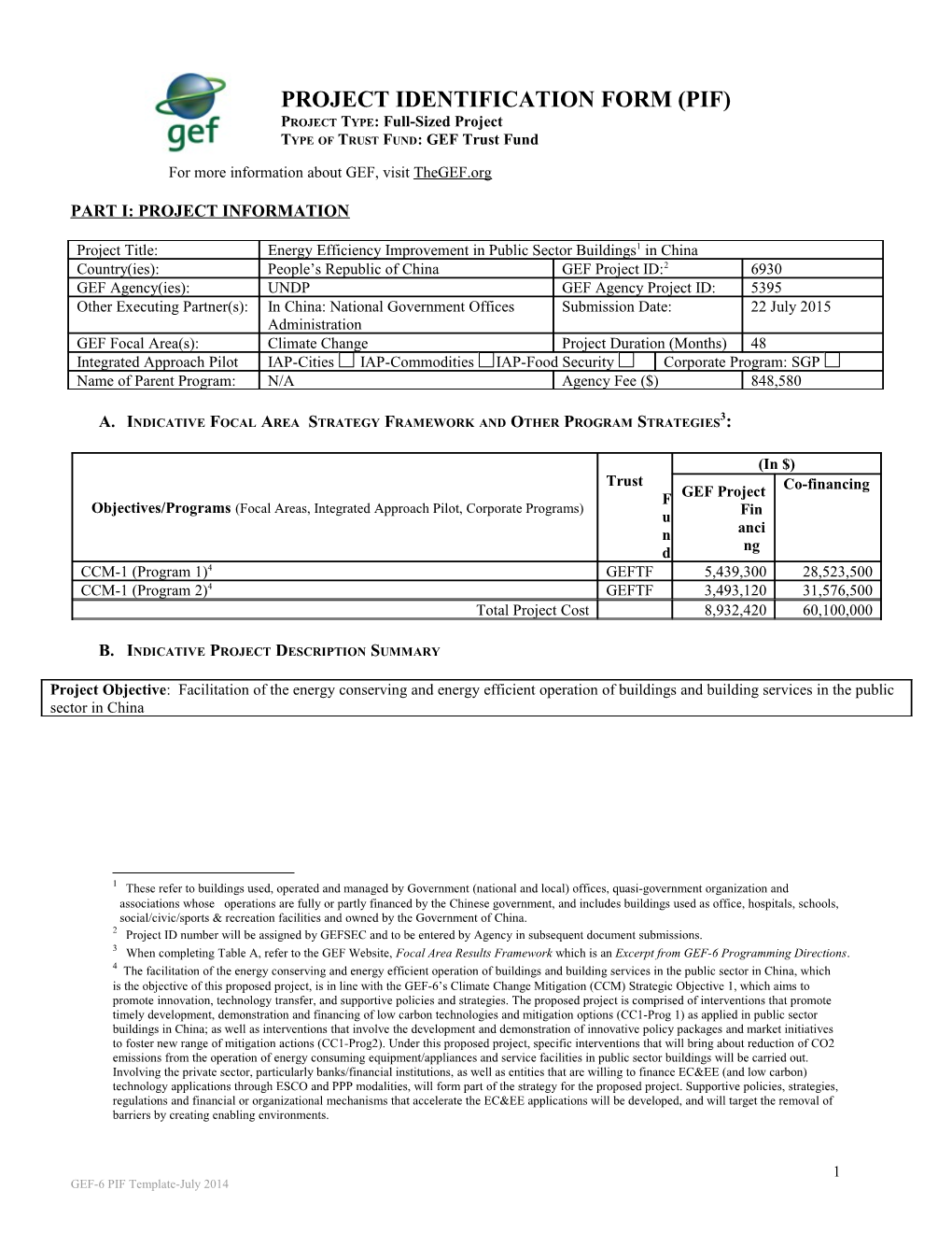 Financing Plan (In Us$) s21