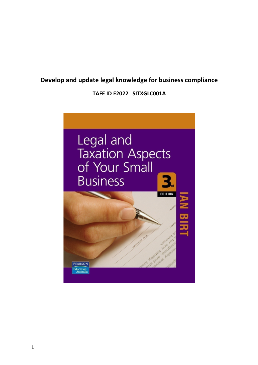 Develop and Update Legal Knowledge for Business Compliance