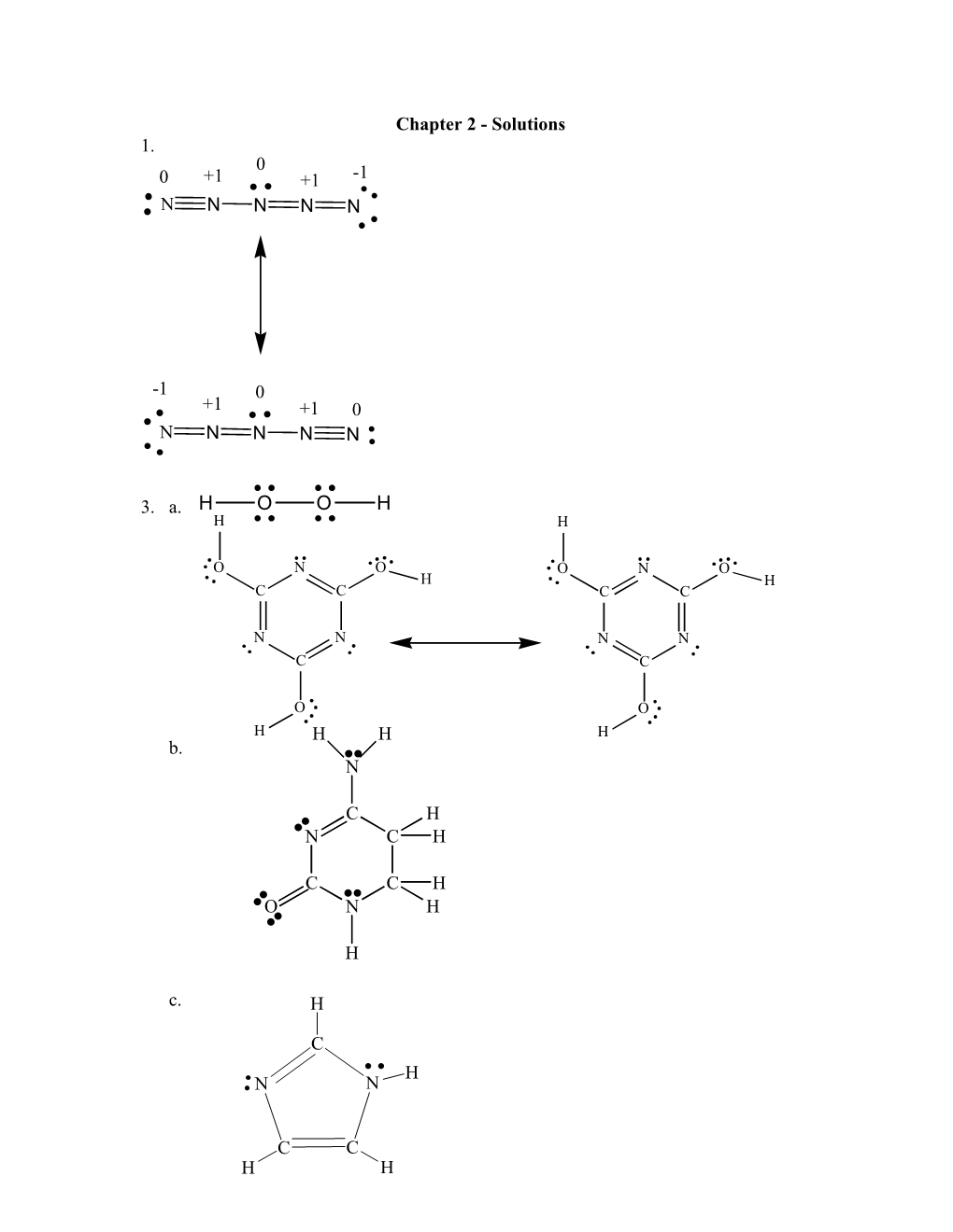 Chapter 2 - Solutions