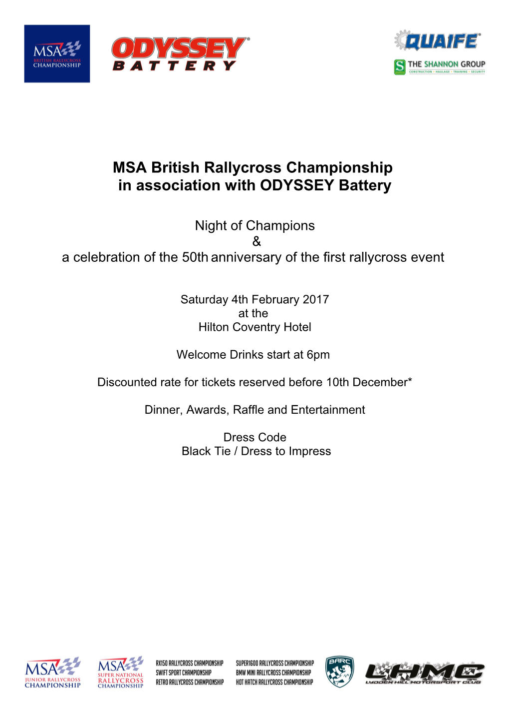 MSA British Rallycross Championship