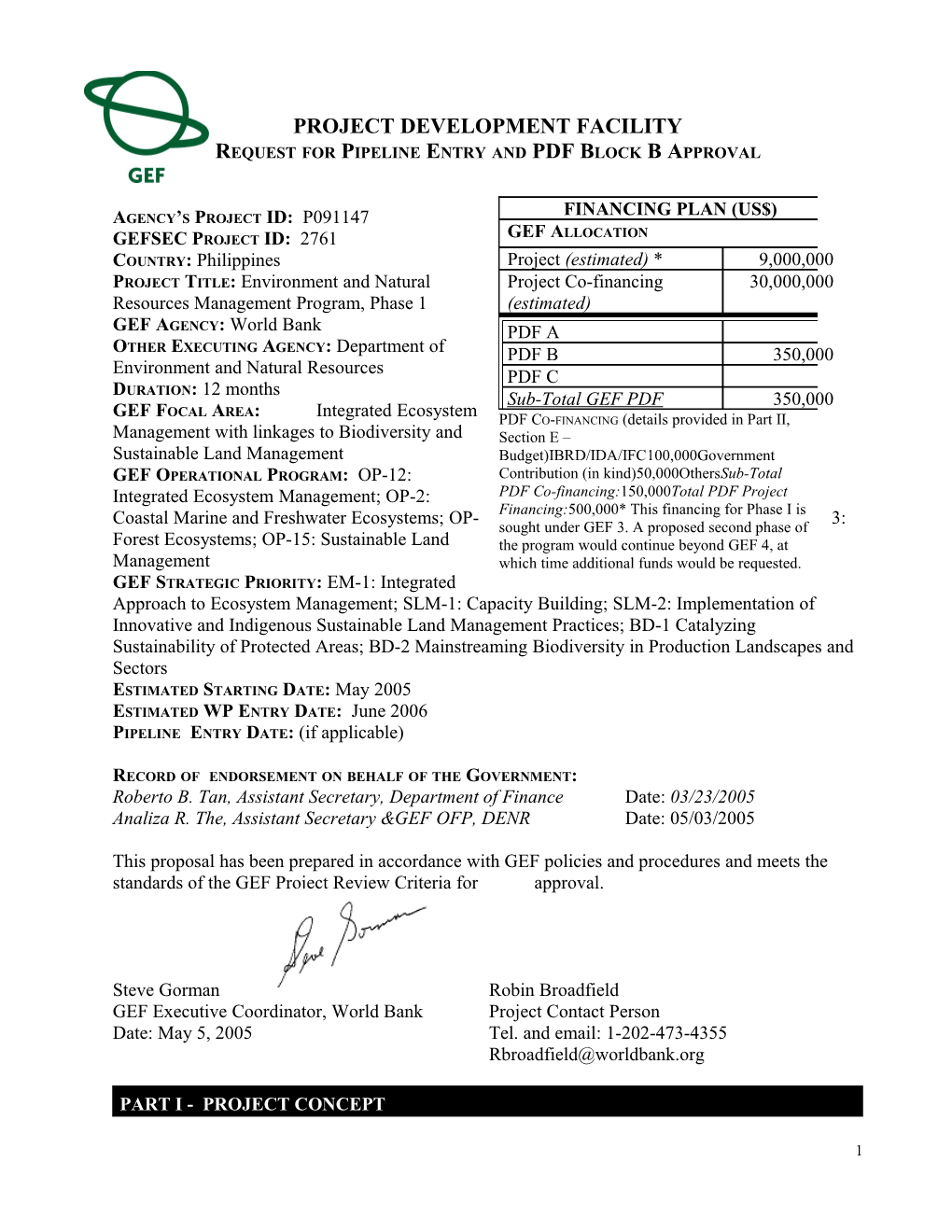 Financing Plan (In Us$) s19