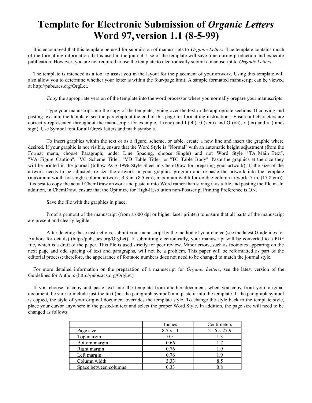 Template for Electronic Submission of Organic Letters s1