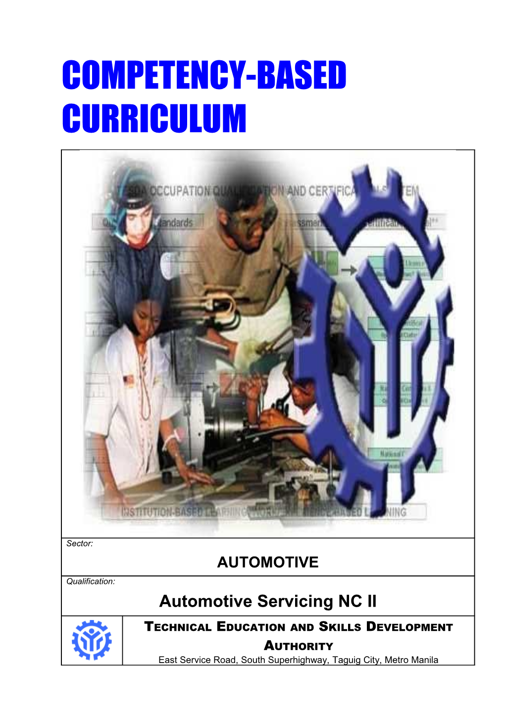 Auto Servicing NC II