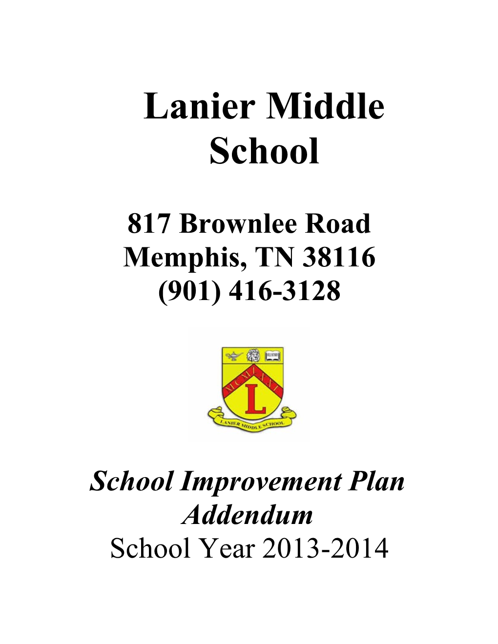 Lanier Middle School s1