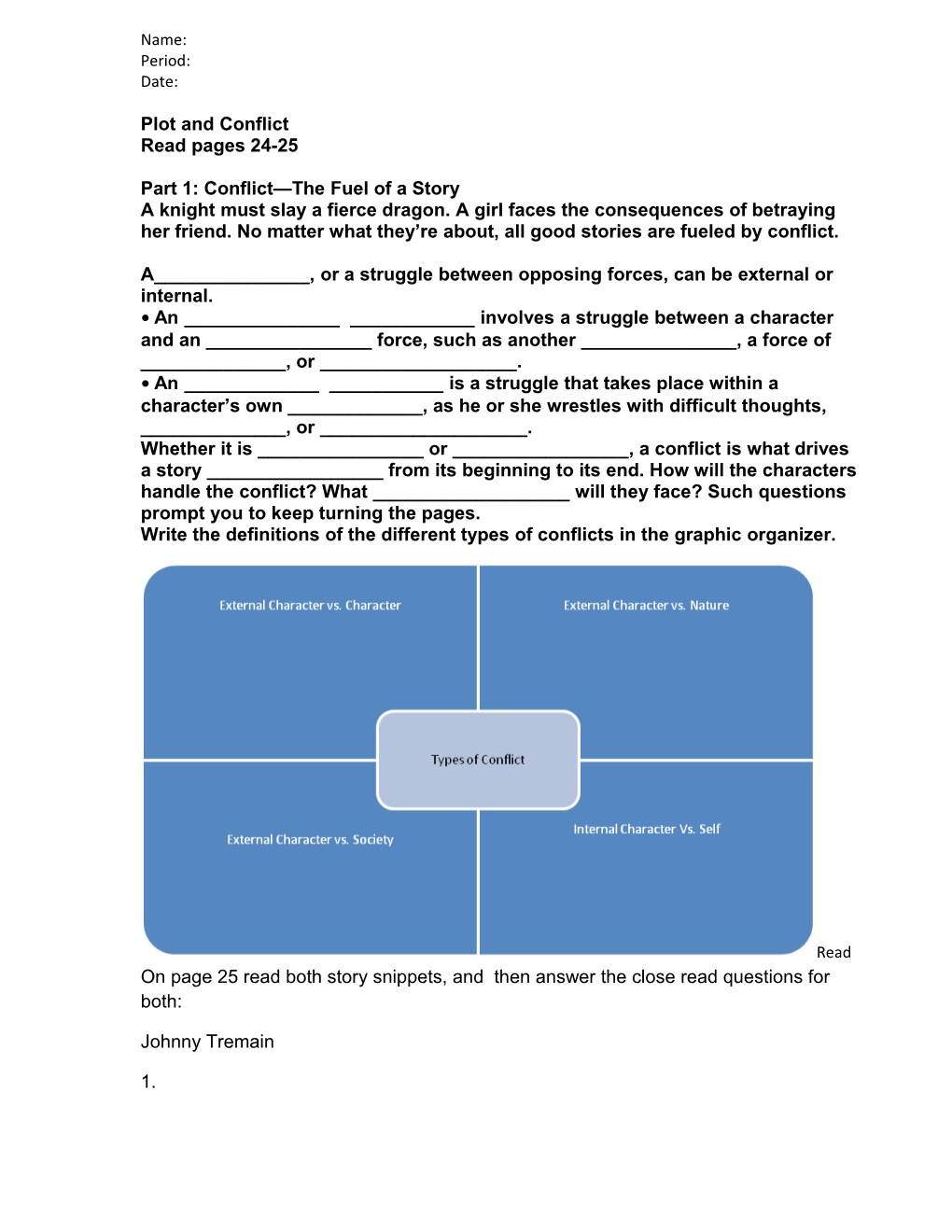 Plot and Conflict