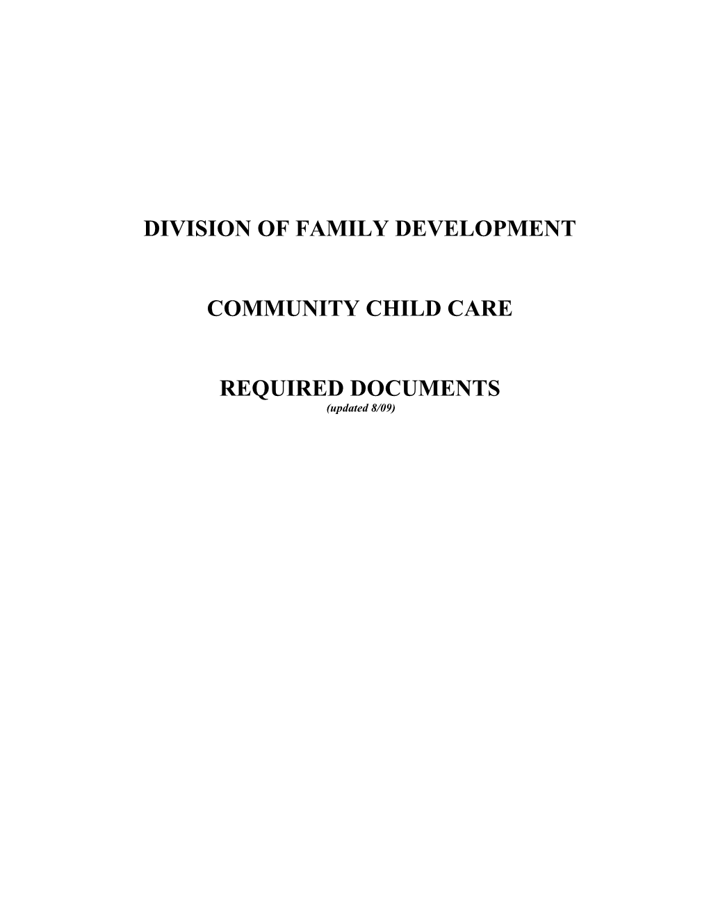 Division of Family Development s1