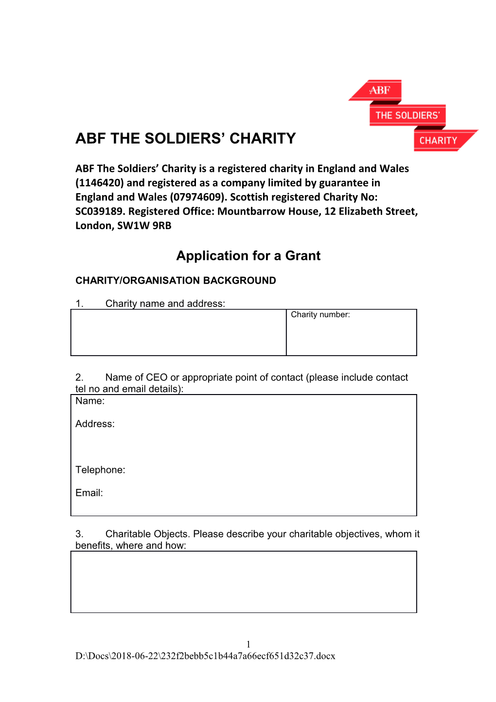 Army Benevolent Fund