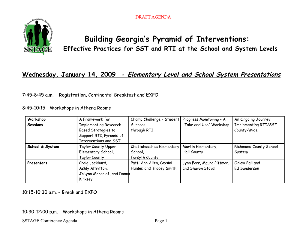 Building Georgia S Pyramid of Interventions