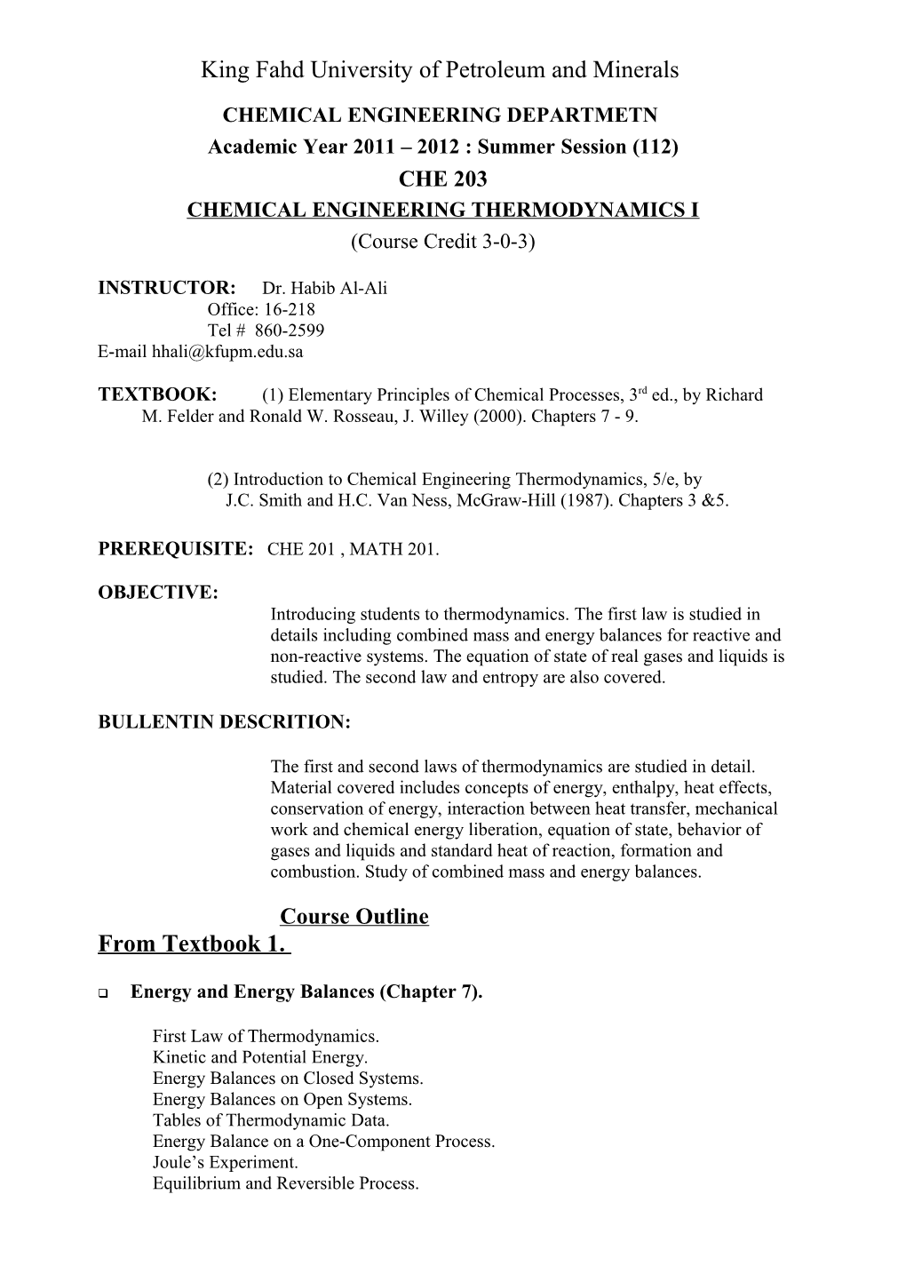 King Fahd University of Petroleum and Minerals s1