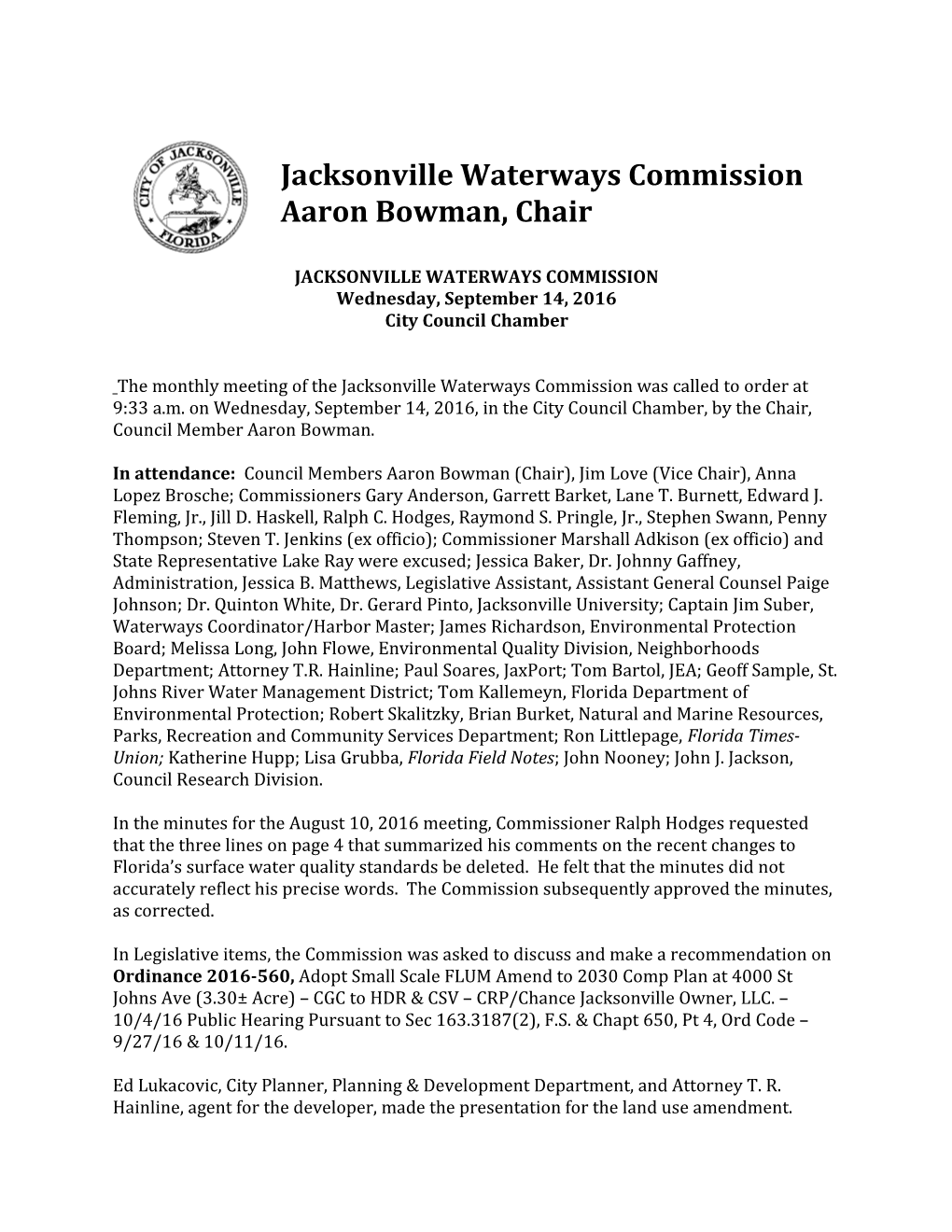 Jacksonville Waterways Commission s5