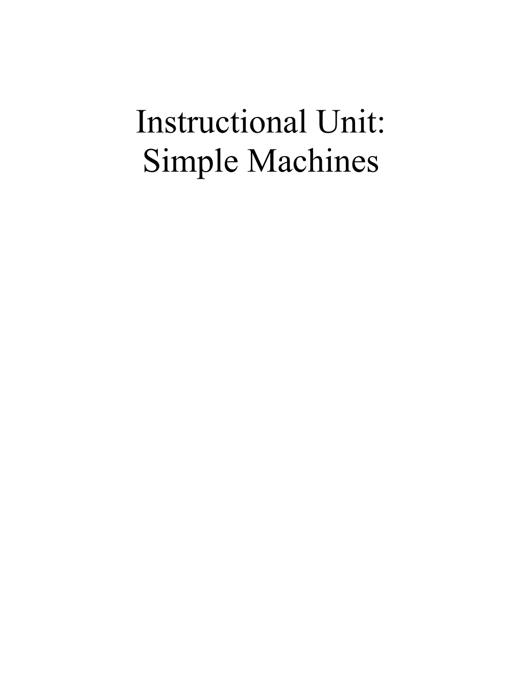 Instructional Unit s1