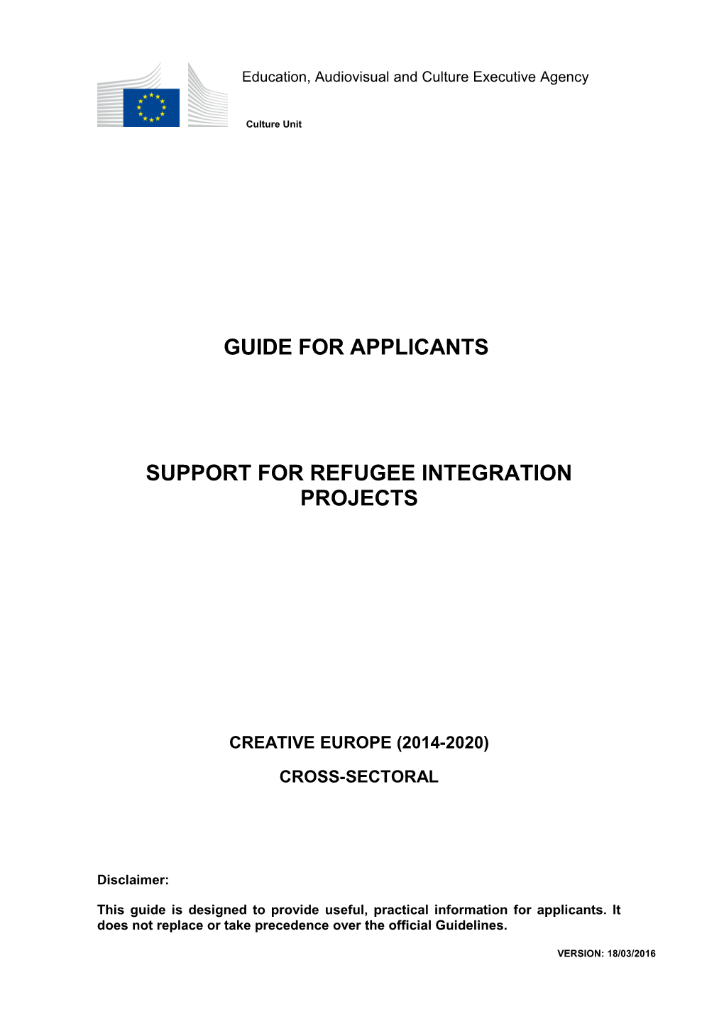 Support for Refugee Integration Projects