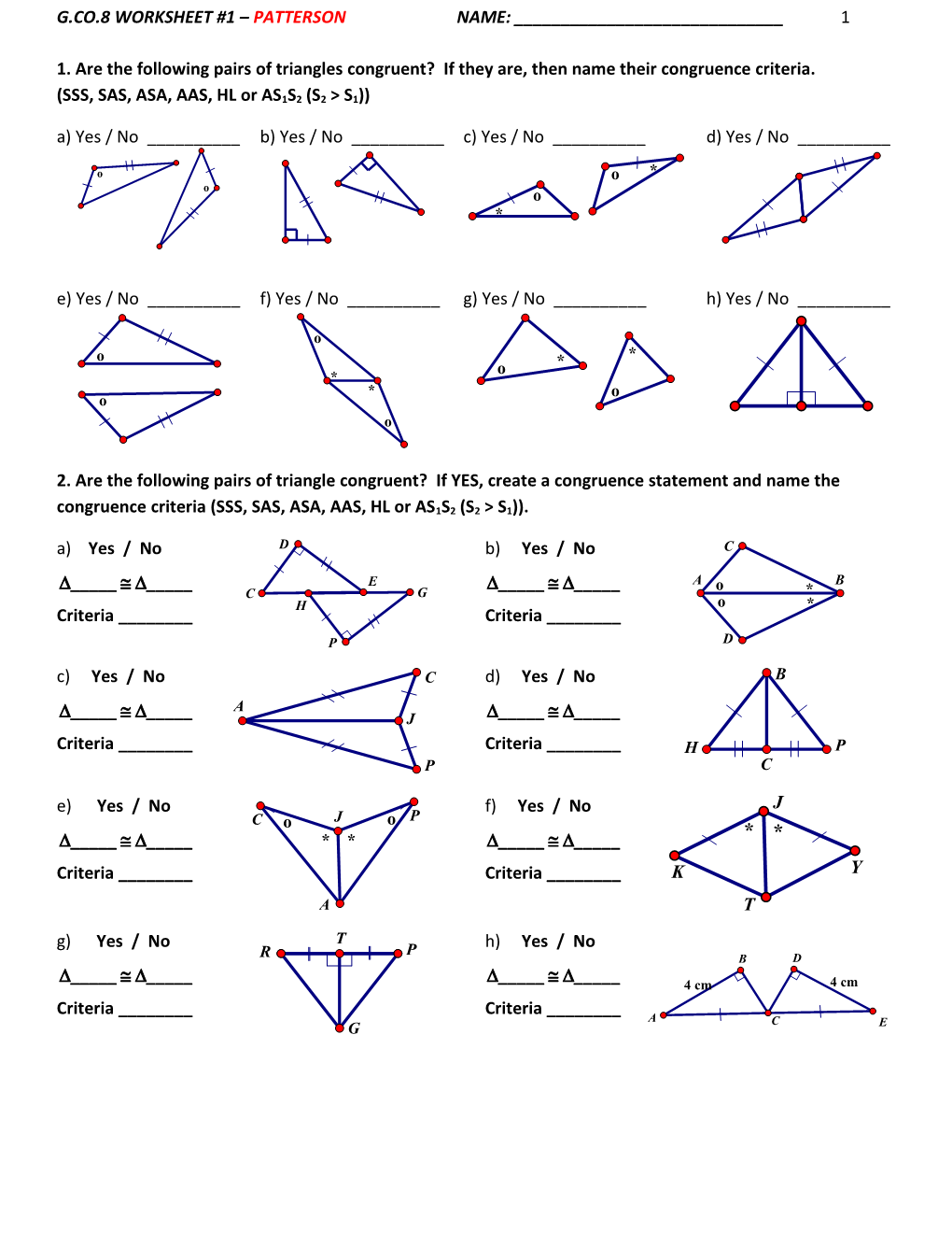 G.Co.8 Worksheet #1 Patterson 2