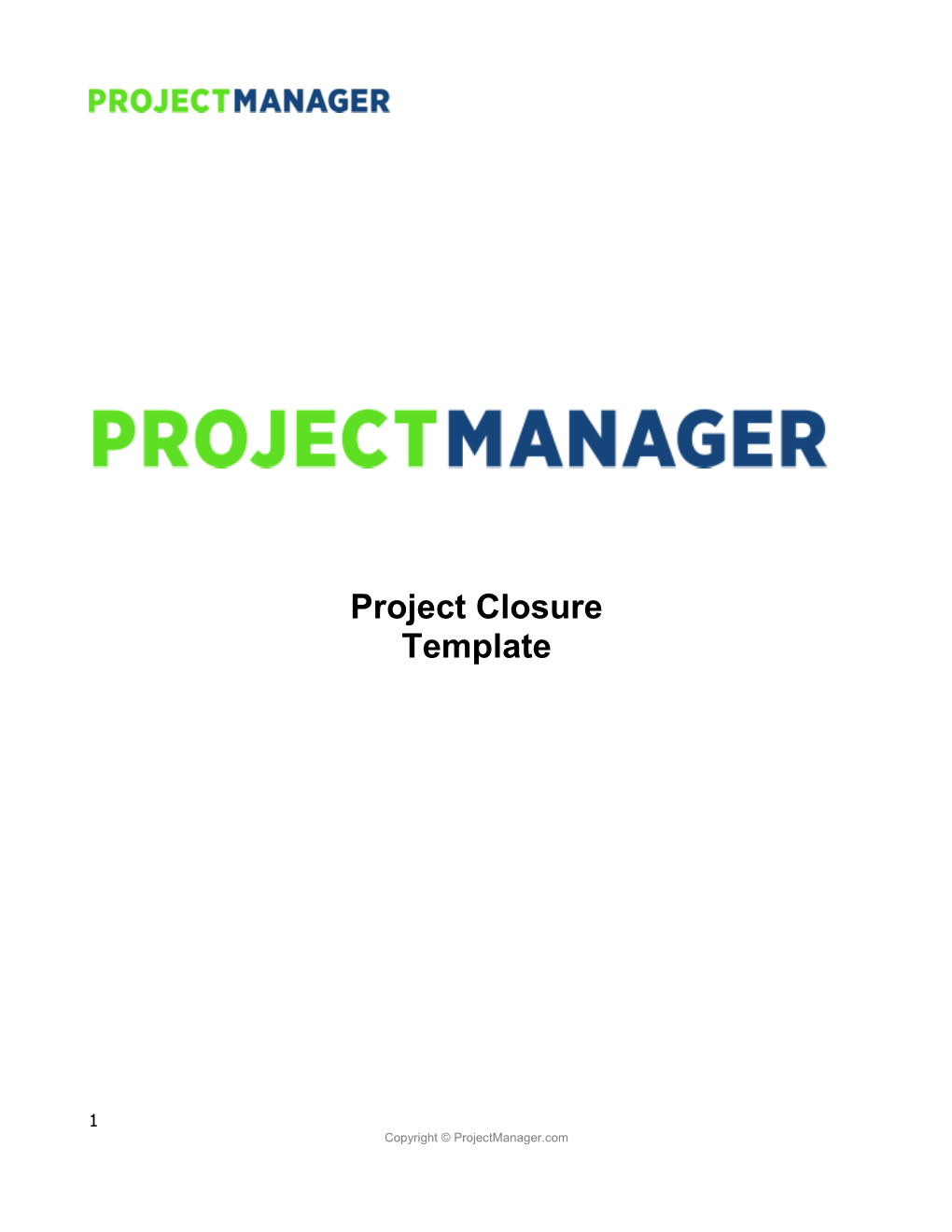 Project Closure