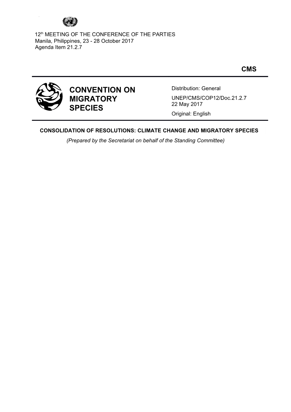 UNEP/CMS/COP12/Doc.21.2.7