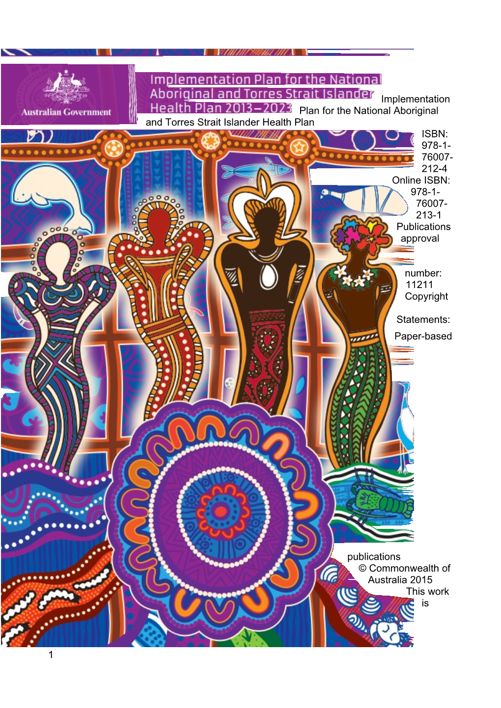 Implementation Plan for the National Aboriginal and Torres Strait Islander Health Plan 2013-2023