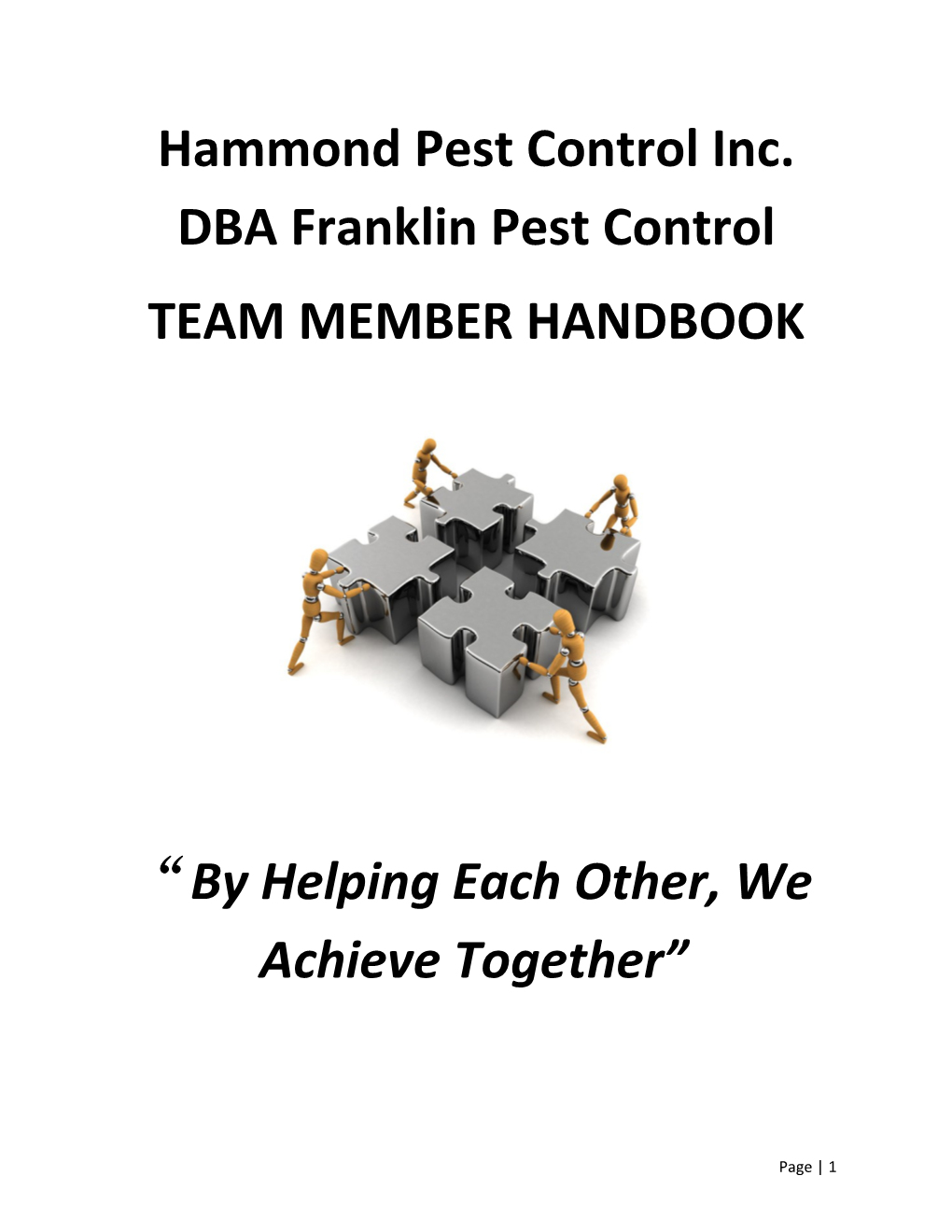 Hammond Pest Control Inc. DBA Franklin Pest Control