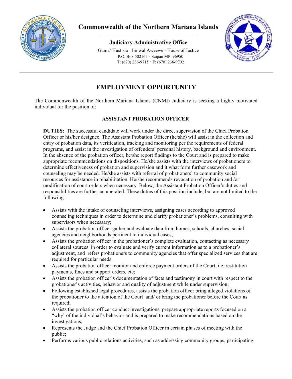 Employment Opportunity s2