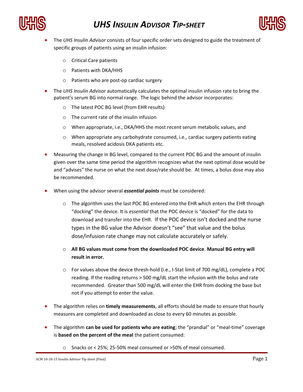 O Patients with DKA/HHS